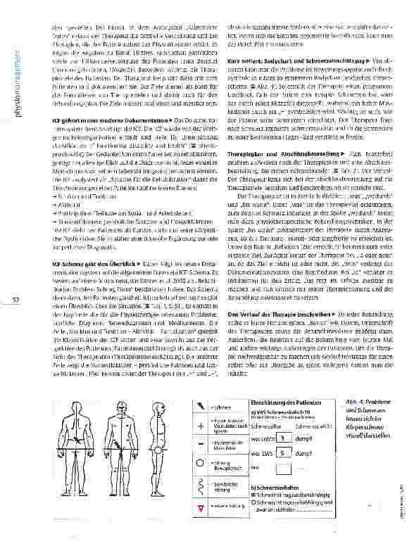 Vorschauseite 3: Therapiedokumentation Ein System für alle Fälle