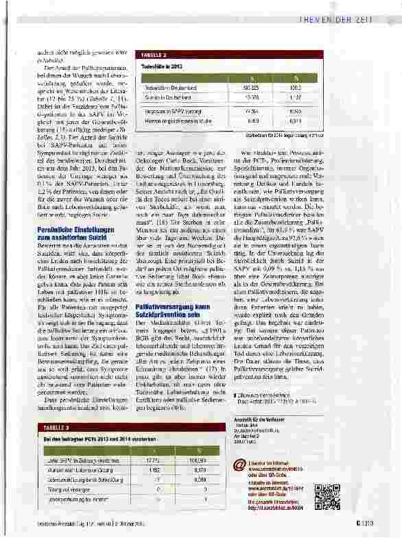 Vorschauseite 2: Leidenslinderung und Symptomkontrolle