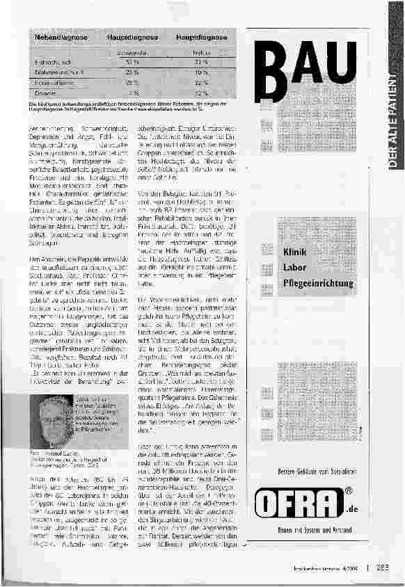 Vorschauseite 2: Die Geriatrisierung des Krankenhauses