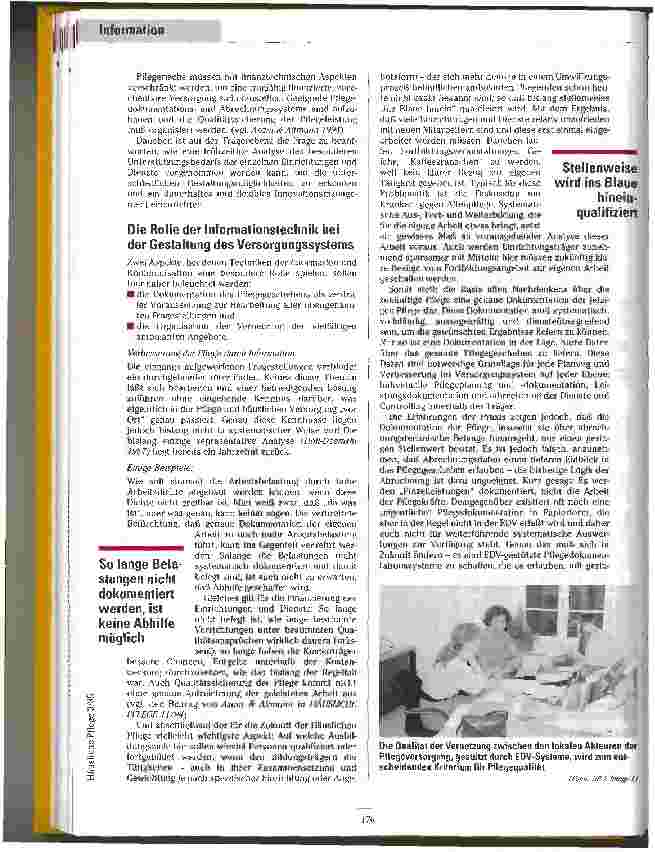 Vorschauseite 2: Tranparenz im Pflegemarkt Informations-u. Kommunikationstechniken als Basis für Vernetzung u. Qualität