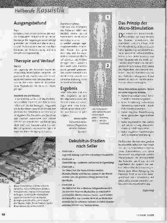 Vorschauseite 2: Dekubitus bei einem Patienten im Wachkoma