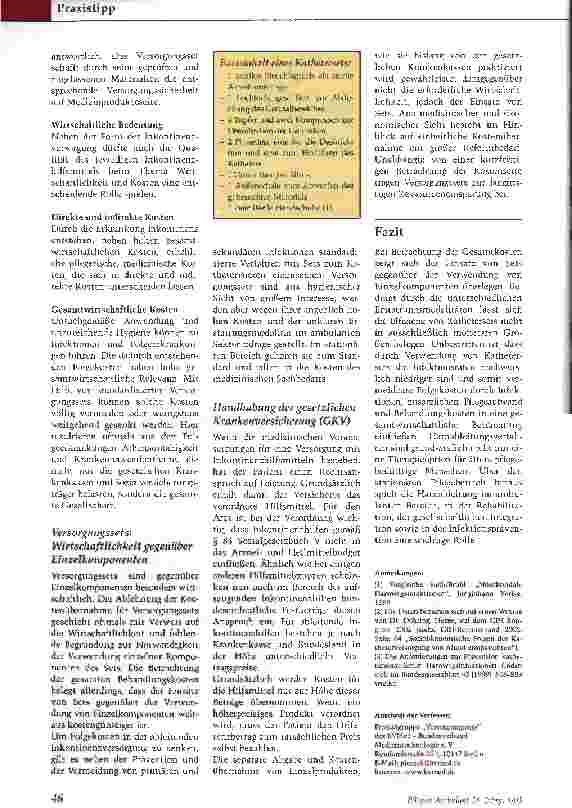 Vorschauseite 3: Kathetersets: sichere Hilfsmittel in der Inkontinenzversorgung