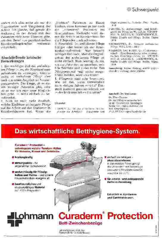 Vorschauseite 4: Psychiatrische Krankenpflege: Neue Möglichkeiten für Patienten und Pflegepersonal