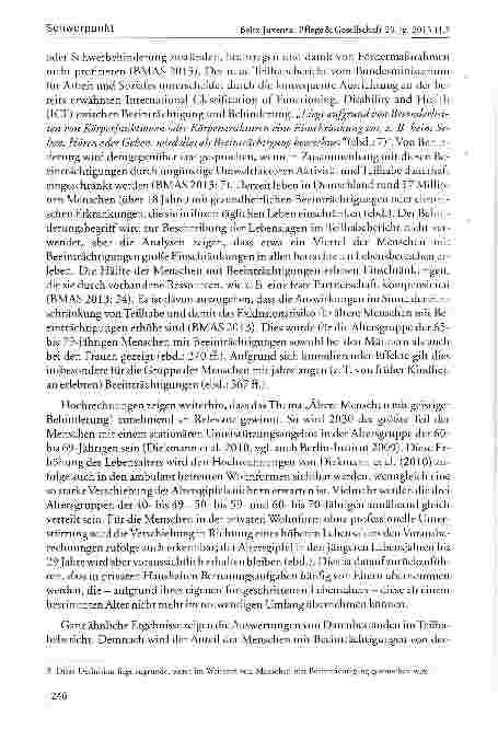 Vorschauseite 6: Unterstützung von älteren Menschen mit Behinderung und erhöhtem Pflegebedarf