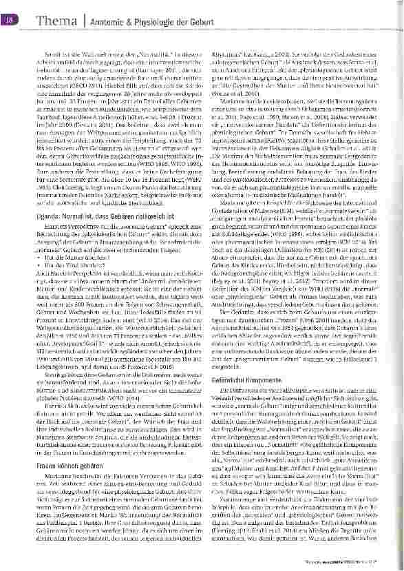 Vorschauseite 5: Sichtweisen auf die physiologische Geburt