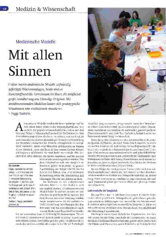 Vorschauseite 1: Mit allen Sinnen