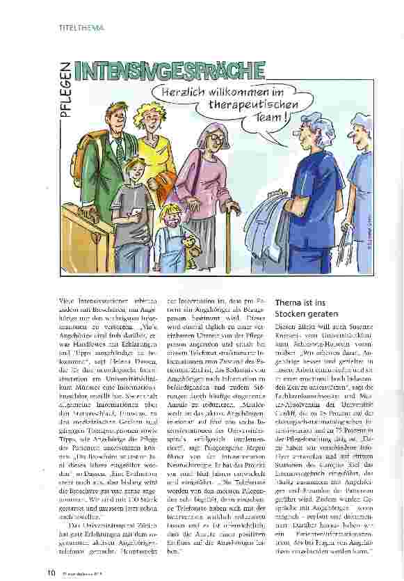 Vorschauseite 5: Angehörige sind überlebenswichtig