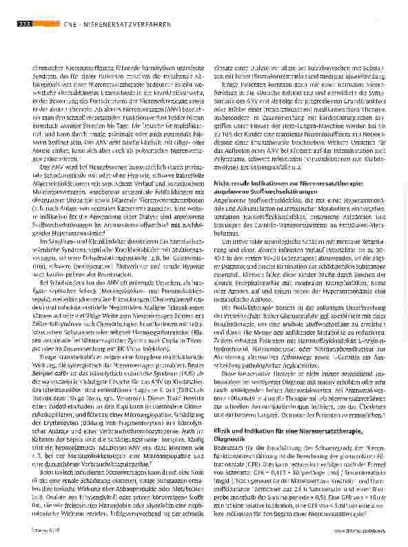 Vorschauseite 3: Wenn die Niere Hilfe braucht