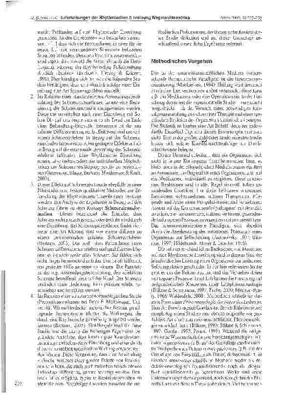 Vorschauseite 3: Erforschung der Rhythmischen Einreibungen nach Wegman/Hauschka - eine Struktur-phänomenologische Untersuchung