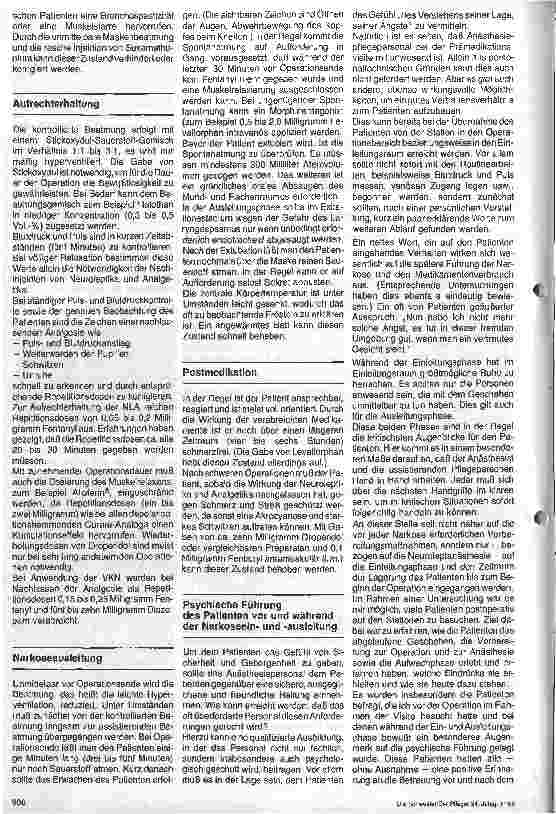 Vorschauseite 2: Die klassische Neuroleptanästhesie Umgang und Erfahrungen in der klinischen Praxis 2. Teil