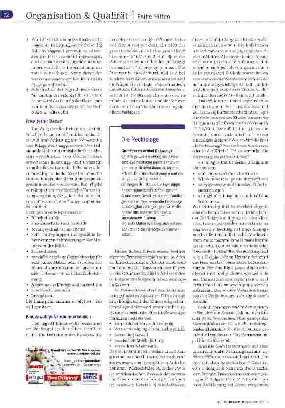 Vorschauseite 2: QM in der Freiberuflichkeit Teil 11 Risiko oder Verdacht?