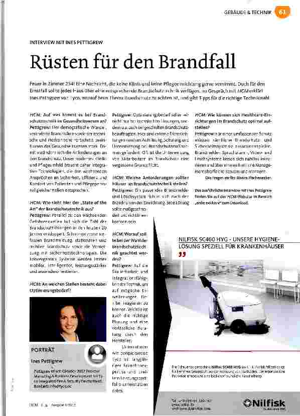 Vorschauseite 1: Rüsten für den Brandfall