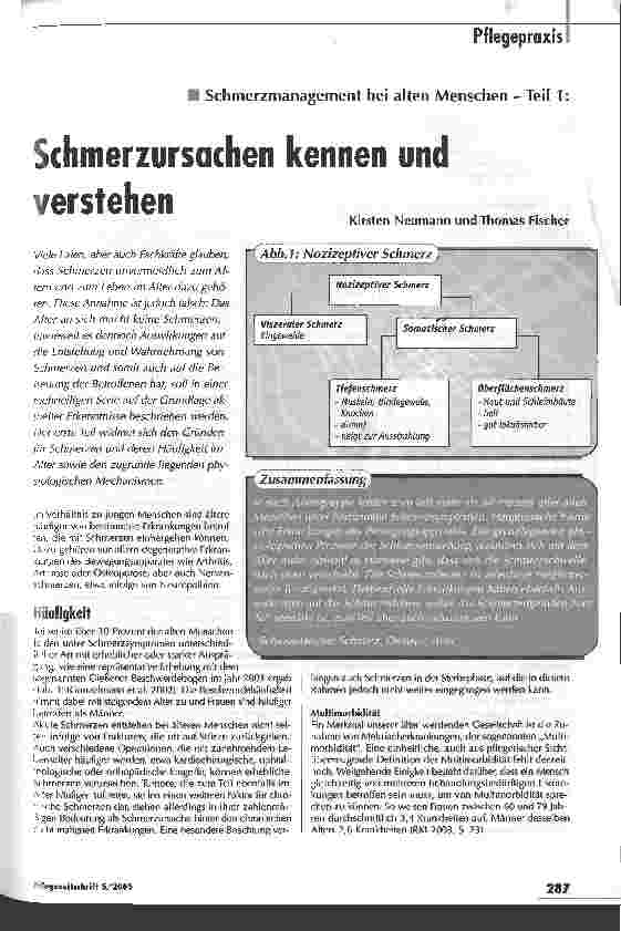 Vorschauseite 1: Schmerzursachen kennen und verstehen