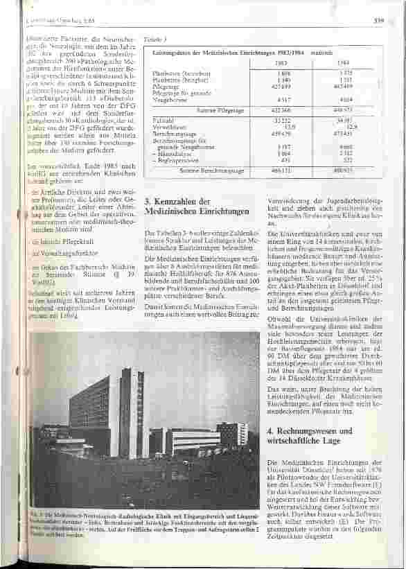 Vorschauseite 3: Medizinische Einrichtungen der Universität Düsseldorf