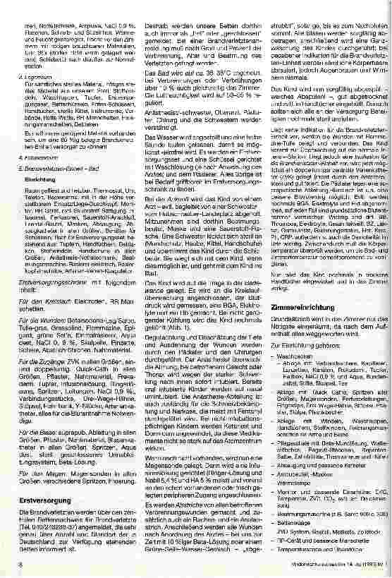 Vorschauseite 2: Erstversorgung und Pflege von Verbrennungen und Verbrühungen