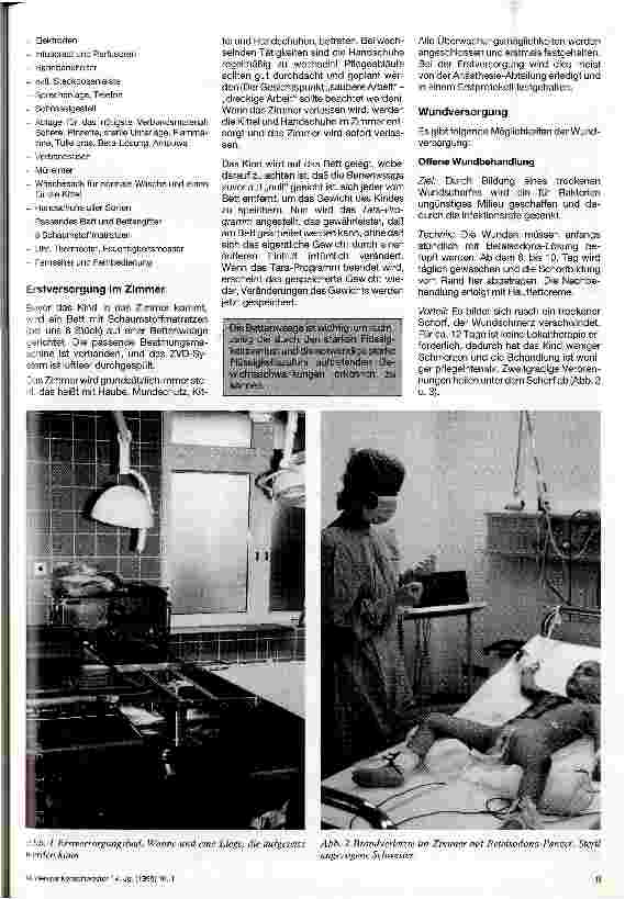 Vorschauseite 3: Erstversorgung und Pflege von Verbrennungen und Verbrühungen
