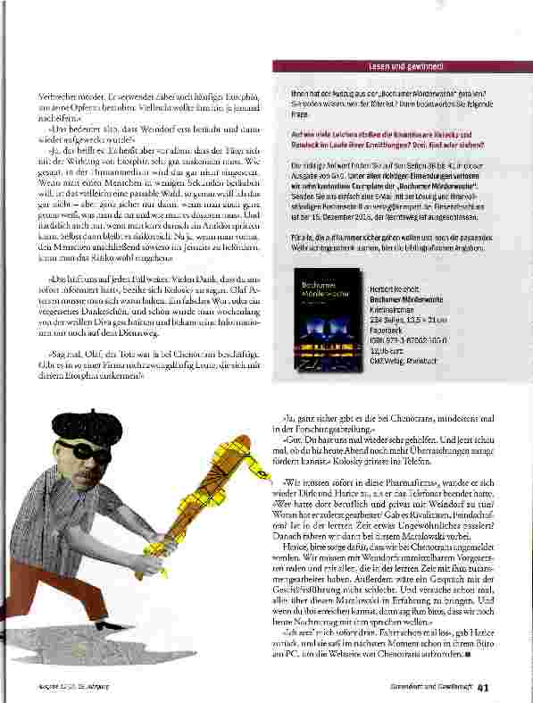 Vorschauseite 6: Herr R. und sein Gespür für Mord