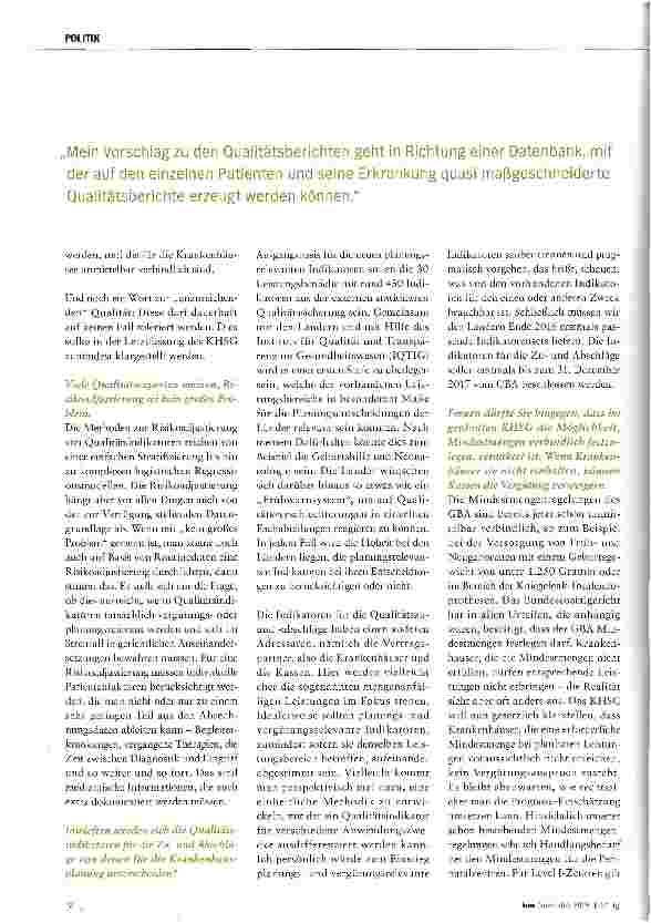 Vorschauseite 3: P4P sehe ich eher kritisch