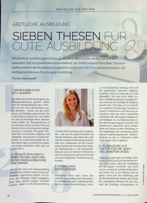 Vorschauseite 1: Sieben Thesen für gute Ausbildung