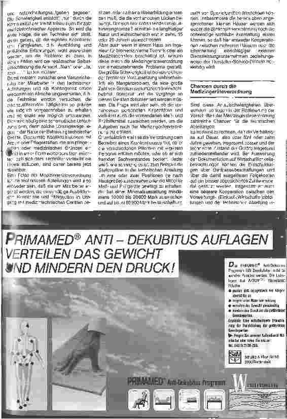 Vorschauseite 2: Die neue Medizingeräteverordnung 6. Folge: Aus Sicht des Technikers