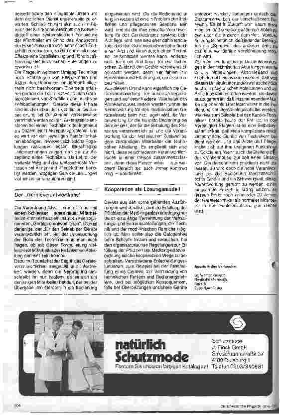 Vorschauseite 3: Die neue Medizingeräteverordnung 6. Folge: Aus Sicht des Technikers