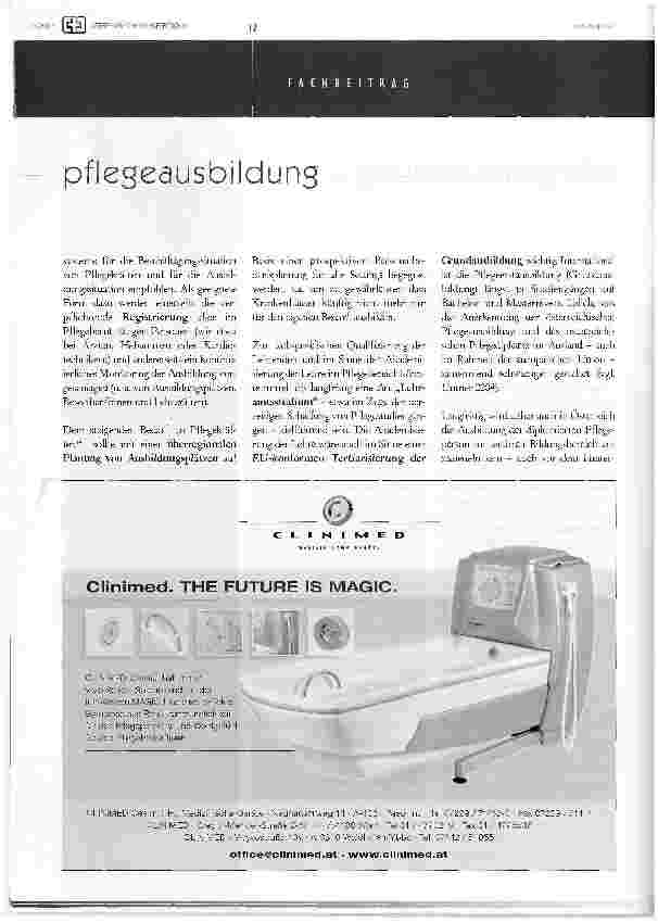 Vorschauseite 5: pflegeausbildung am messstand