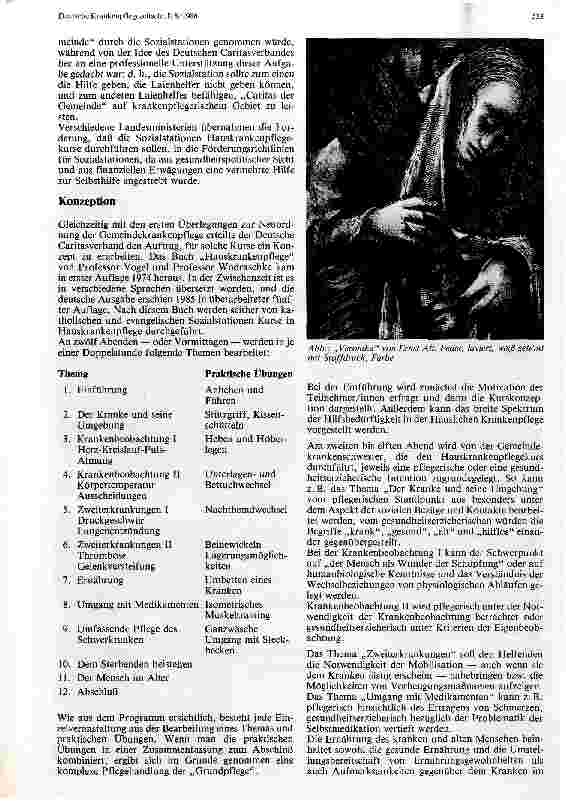 Vorschauseite 2: Hauskrankenpflegekurse