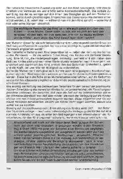 Vorschauseite 4: Psychologische Aspekte in der Rehabilitation nach Schädelhirntrauma bei Kindern
