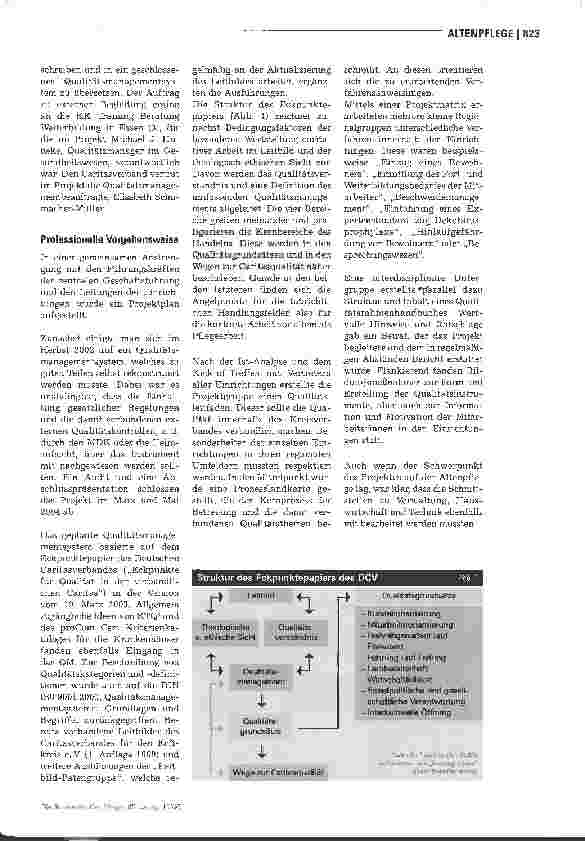 Vorschauseite 2: Qualitätsmanagement in Altenpflegeeinrichtungen