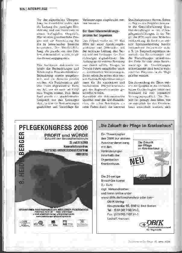 Vorschauseite 5: Qualitätsmanagement in Altenpflegeeinrichtungen
