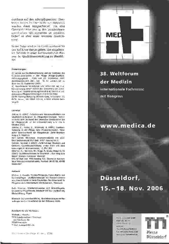 Vorschauseite 6: Qualitätsmanagement in Altenpflegeeinrichtungen