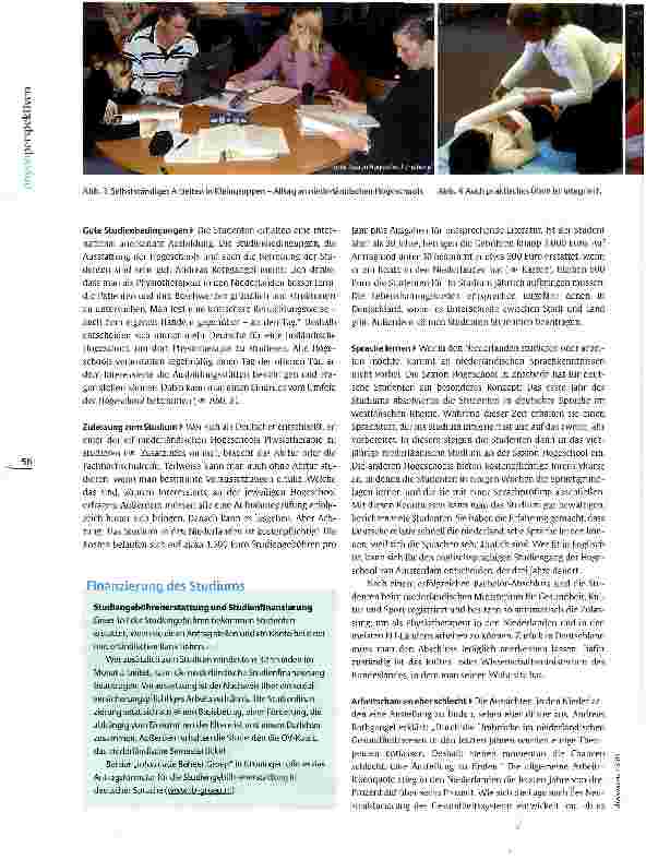 Vorschauseite 3: Physiotherapie in den NiederlandenReformfreudige Nachbarn