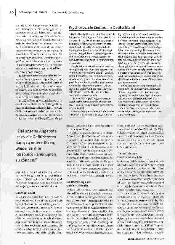 Vorschauseite 2: Einen Neuanfang ermöglichen