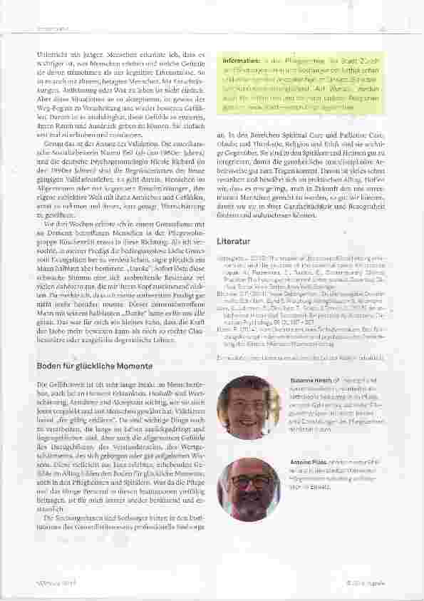 Vorschauseite 3: Gefühle und Emotionen in der Seelsorge