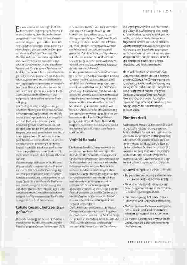 Vorschauseite 2: Gesundheit im Kollektiv 2.0 eine Utopie kehrt zurück
