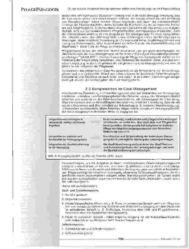 Vorschauseite 4: Integrierte Versorgungsformen stellen neue Anforderungen andie Pflegeausbildung