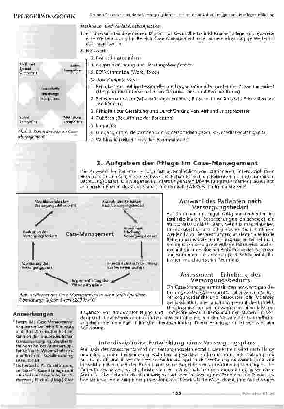 Vorschauseite 5: Integrierte Versorgungsformen stellen neue Anforderungen andie Pflegeausbildung