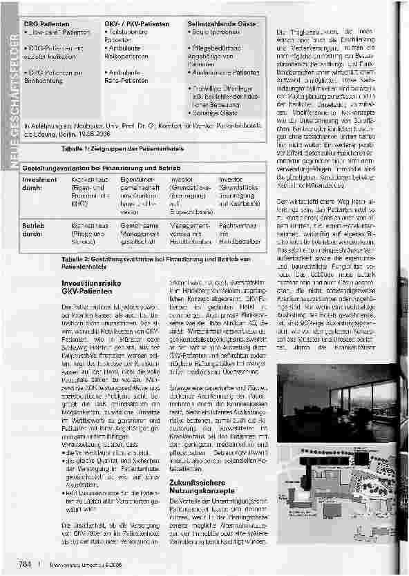 Vorschauseite 3: Bettenabbau mit Gewinn?
