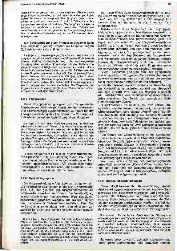 Vorschauseite 4: Die Gruppe und ihre Dynamik, Gruppen in der Gruppe