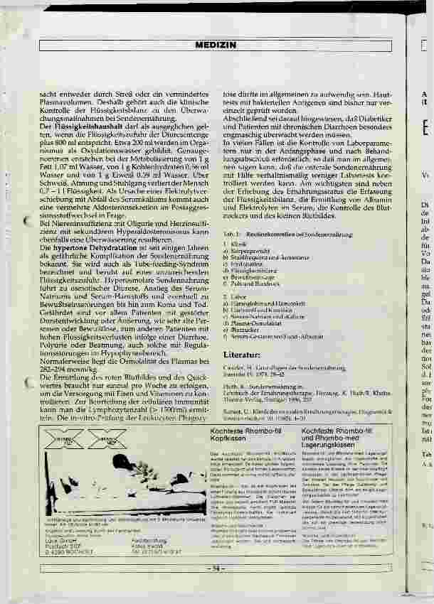 Vorschauseite 2: Welche Parameter müssen zur Kontrolle der enteralen Sondenernährung bestimmt werden?