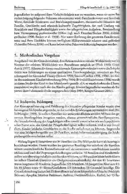 Vorschauseite 6: Die Lücke füllen und in Bereitschaft sein - Kinder und Jugendliche als pflegende Angehörige