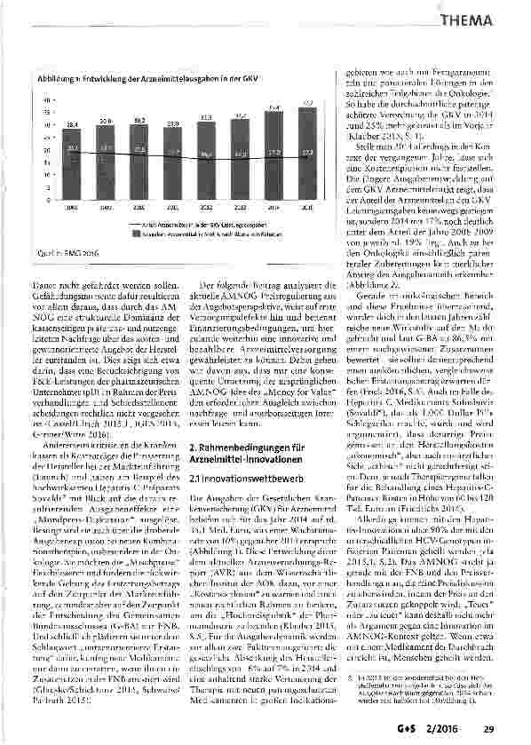 Vorschauseite 2: Arzneimittelforschung und ihre Finanzierung: Sparen wir am falschen Ende?