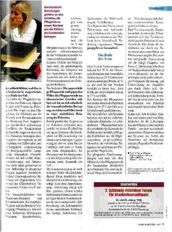 Vorschauseite 2: Was führt bei Pflegenden zur Frustration?