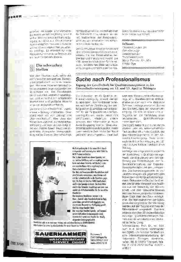 Vorschauseite 3: Wir sind das Krankenhaus Identifikation und Transparenz durch die Mitarbeiterzeitschrift