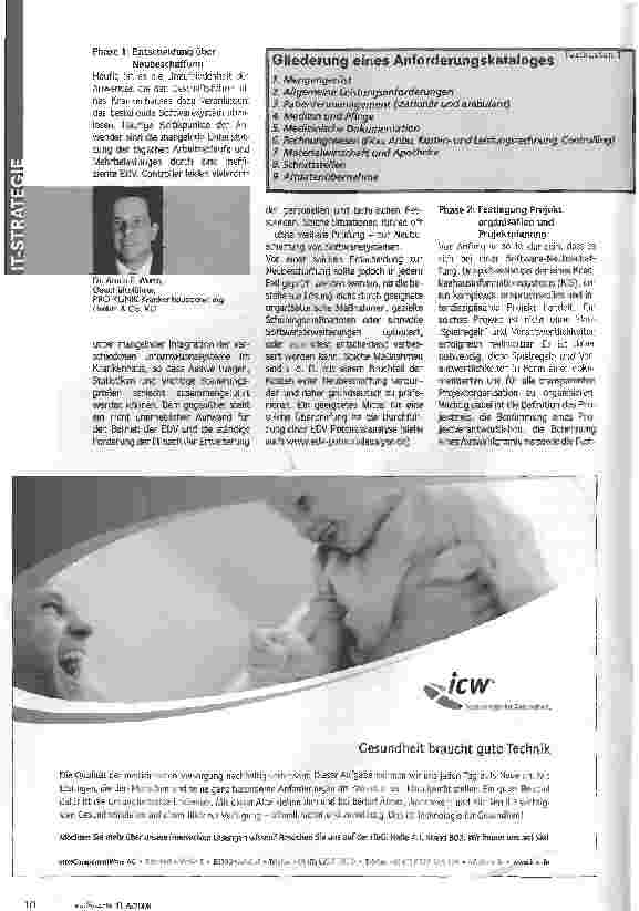 Vorschauseite 2: Anspruchsvoll und komplexErfolgreiche Softwareauswahl für Krankenhäuser