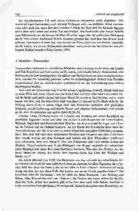 Vorschauseite 4: Lebenskunst (ars vivendi): Kunst des Krankseins (ars aegrotandi) und Kunstdes Sterbens (ars moriendi)