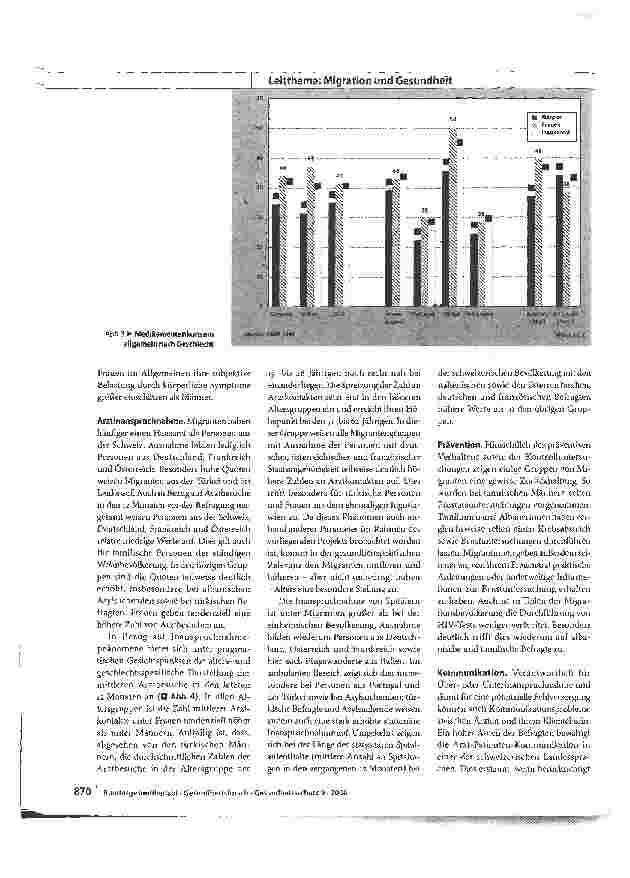 Vorschauseite 5: Gesundheitsmonitoring der Migrationsbevölkerung in der Schweiz