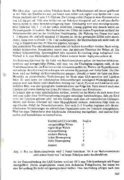 Vorschauseite 6: Die Tokolyse in der Geburtshilfe