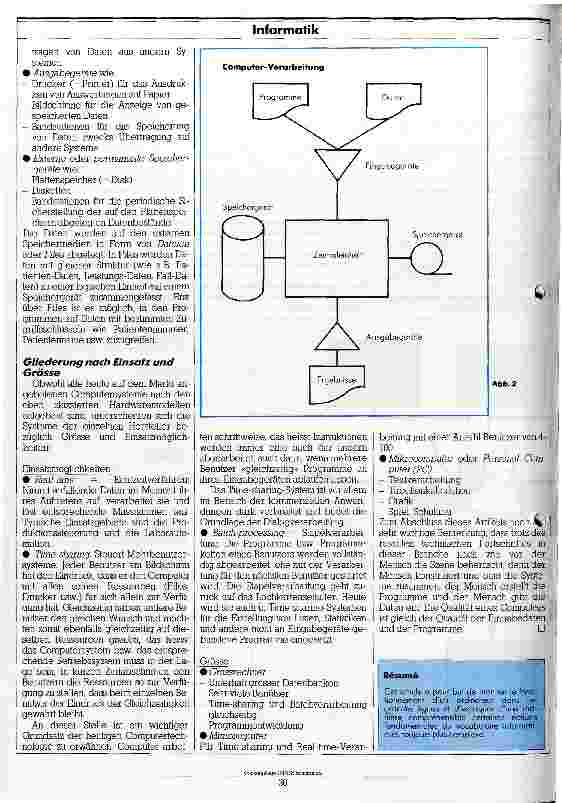Vorschauseite 3: Datenverarbeitung ist nichts neues Kleines EDV - ABC