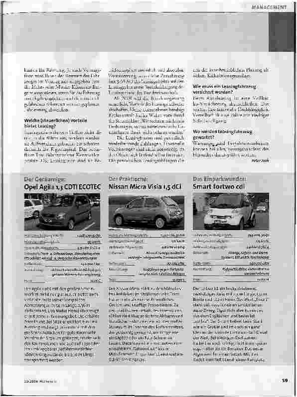 Vorschauseite 2: Das passende Fahrzeug für den ambulanten Dienst Pflegemobile im Vergleich